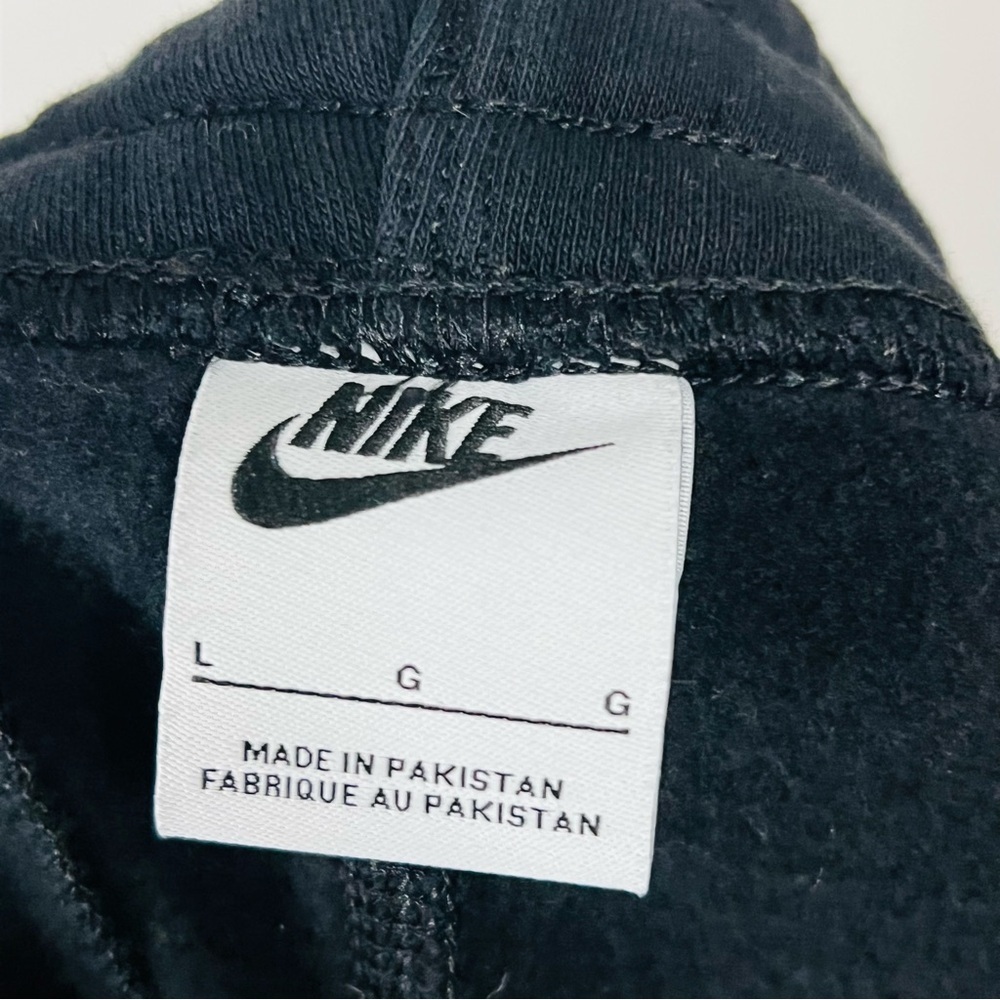 Nike Black Essential Fleece Tapered Joggers Large - Picture 2 of 6